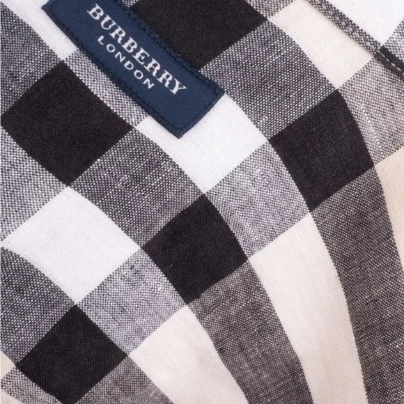 Burberry Nova Check Linen Shirt - Picture 8 of 9